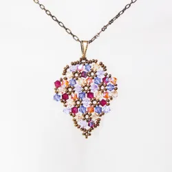 Pendant 45cm - Terence Grapes-Bronze Chain - Pendant 45cm - Laiton bronze